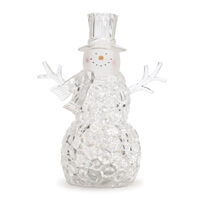 Mono Nieve Acrílico con Luz (Baterías no incluidas) 30cms